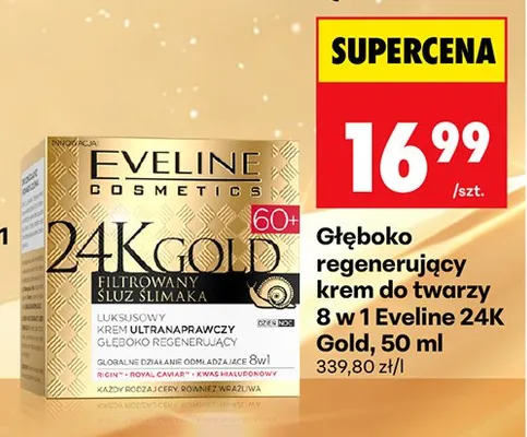 Głęboko regenerujący krem do twarzy 8w1 promocja w Biedronka