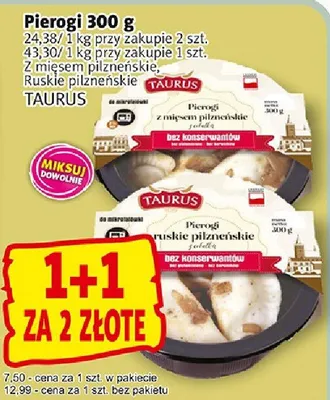 Pierogi z mięsem pilzneńskie, Ruskie pilzneńskie promocja w Prim Market