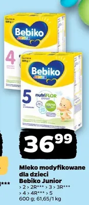 Mleko modyfikowane dla dzieci Junior promocja w Netto