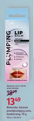 Balsam powiększający usta, bezbarwny Bielenda promocja w Rossmann