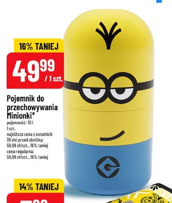 Pojemnik do przechowywania Minionki 10l promocja w POLOmarket