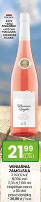 Wino Winiarnia Zamojska promocja w Twój Market