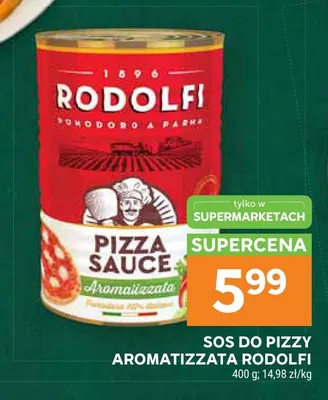 Sos do pizzy Aromatizzata Rodolfi promocja w Stokrotka