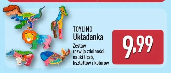 Układanka Toylino promocja w Aldi