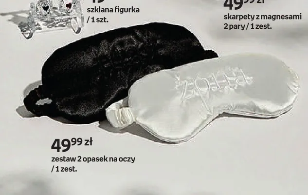 Zestaw 2 opasek na oczy promocja w Empik