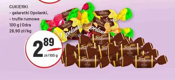 Cukierki galaretki Opolanki Odra promocja w Sedal