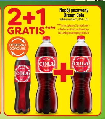Napój gazowany Dream Cola promocja w POLOmarket