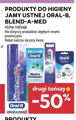 Produkty do higieny jamy ustnej Oral-B, Blend-a-med promocja w Stokrotka