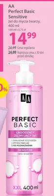 Żel do mycia twarzy Perfect Basic Sensitive promocja w Hebe