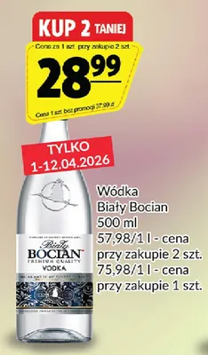 Wódka Biały Bocian promocja w Prim Market