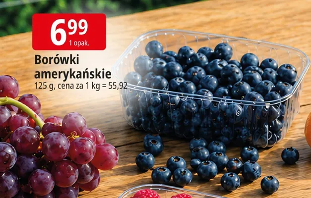 Borówki amerykańskie promocja w Leclerc