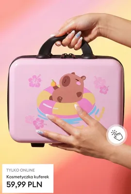 Kosmetyczka kuferek promocja w Sinsay