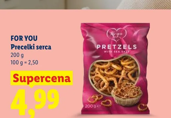 Precelki serca For You promocja w Lidl