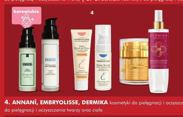 Kosmetyki do pielęgnacji i oczyszczania twarzy Embryolisse promocja w Super-Pharm