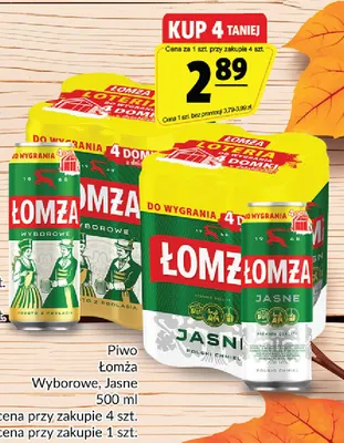 Piwo Łomża Wyborowe promocja w Prim Market