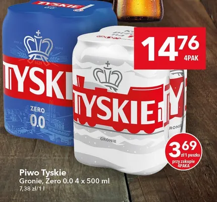 Piwo Zero 0.0 promocja w LEWIATAN