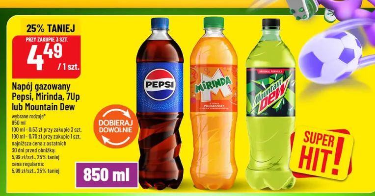 Napój gazowany Pepsi promocja w POLOmarket