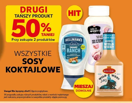 Sos czosnkowy wegański K-Take It Veggie promocja w Kaufland