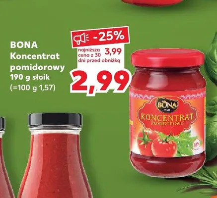 Koncentrat pomidorowy Bona promocja w Kaufland