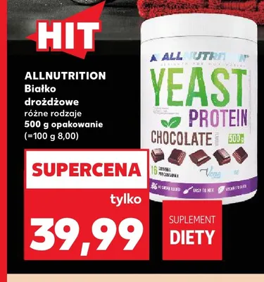 Białko drożdżowe Allnutrition promocja w Kaufland