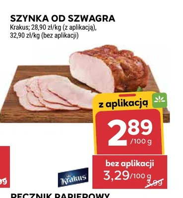 Szynka od Szwagra Krakus promocja w Stokrotka