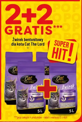 Żwirek bentonitowy dla kota promocja w POLOmarket