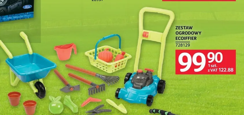 Zestaw ogrodowy ECOIFFIER promocja w Selgros