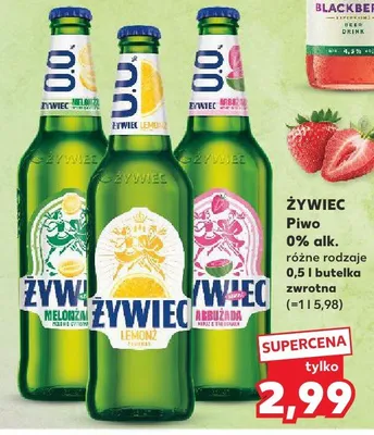 Piwo Żywiec Lemon promocja w Kaufland