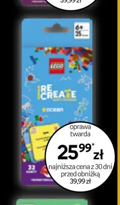 Książka LEGO Re-Create Ocean oprawa twarda promocja w Empik