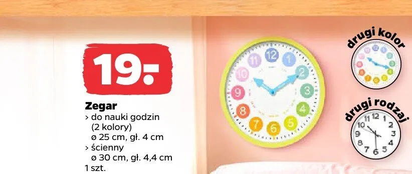 Zegar promocja w Netto
