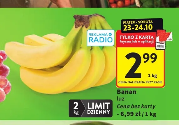 Banan luz promocja w Intermarche