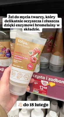 Żel do mycia twarzy enzymatyczna odnowa healthy look promocja w Rossmann