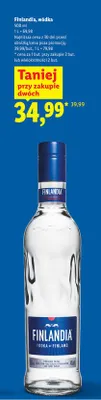 Wódka Finlandia, 500 ml promocja w Lidl