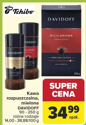 Kawa rozpuszczalna, mielona różne rodzaje promocja w Carrefour Market