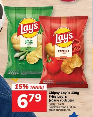 Chipsy Lay's Paprika promocja w Hitpol