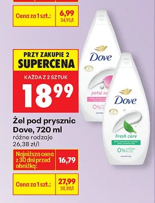 Żel pod prysznic promocja w Biedronka