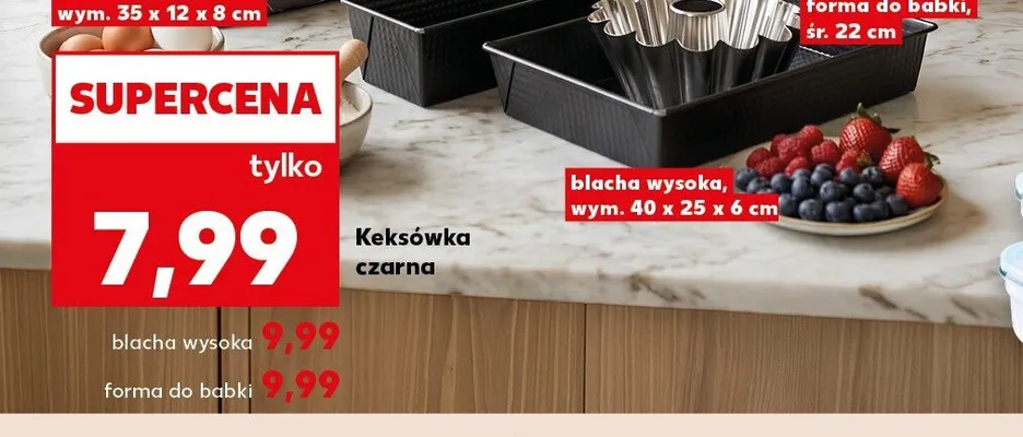 Forma do babki promocja w Kaufland