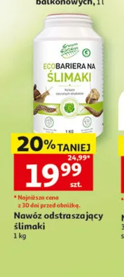 Nawóz odstraszający ślimaki Green Garden promocja w Auchan