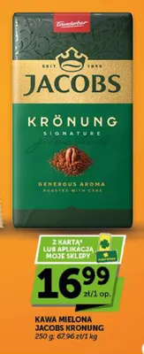 Kawa mielona Jacobs Krönung promocja w Groszek