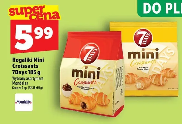 Rogaliki Mini Croissants 7Days promocja w TOPAZ