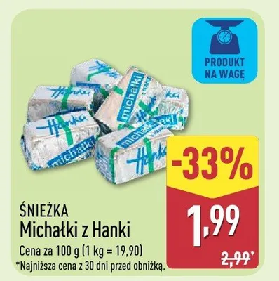 Michałki z Hanki promocja w Aldi