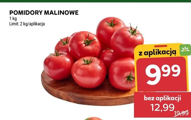Pomidory malinowe promocja w Stokrotka
