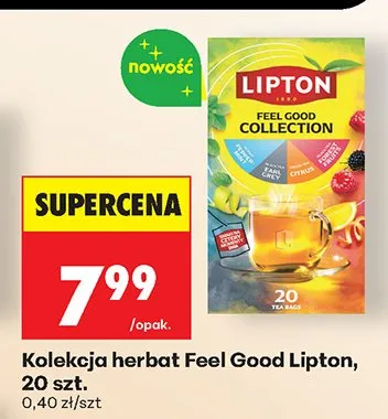 Kolekcja herbat Feel Good promocja w Biedronka