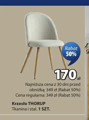 Krzesło Thorup promocja w Jysk