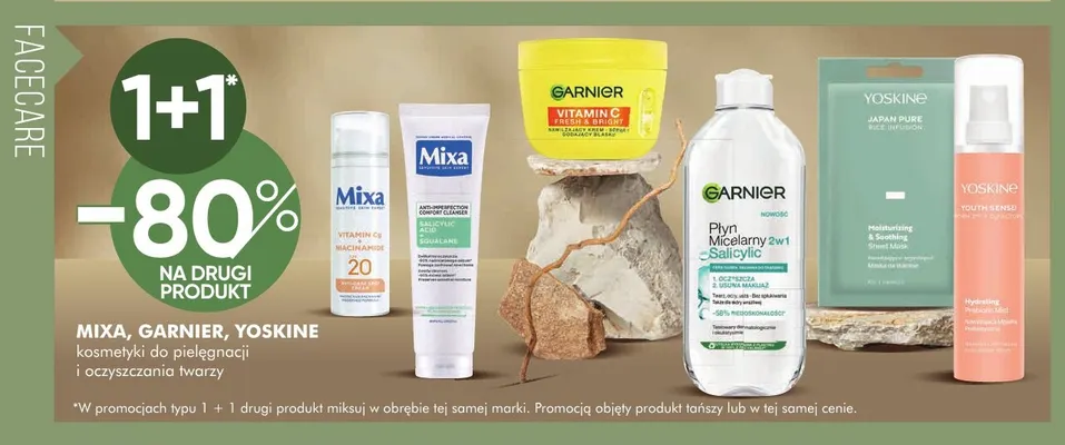 Kosmetyki do pielęgnacji i oczyszczania twarzy Mixa promocja w Super-Pharm