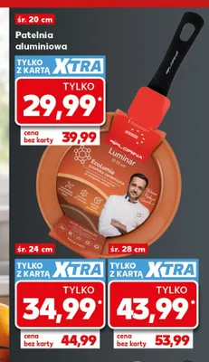Patelnia aluminiowa Florina Luminar 20 cm promocja w Kaufland