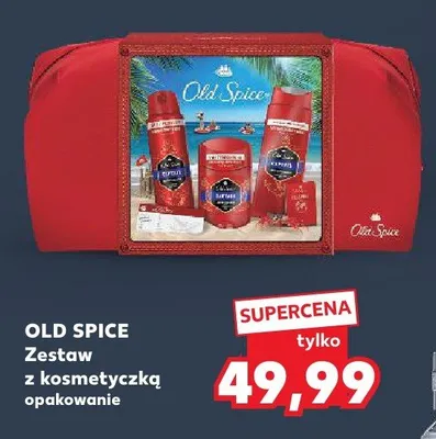 Zestaw prezentowy Old Spice z kosmetyczką promocja w Kaufland
