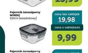 Pojemnik żaroodporny Nordic kwadratowy promocja w TOPAZ