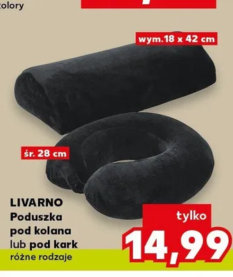 Poduszka pod kolana Livarno 18x42 cm promocja w Kaufland