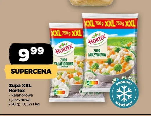 Zupa kalafiorowa XXL Hortex promocja w Netto